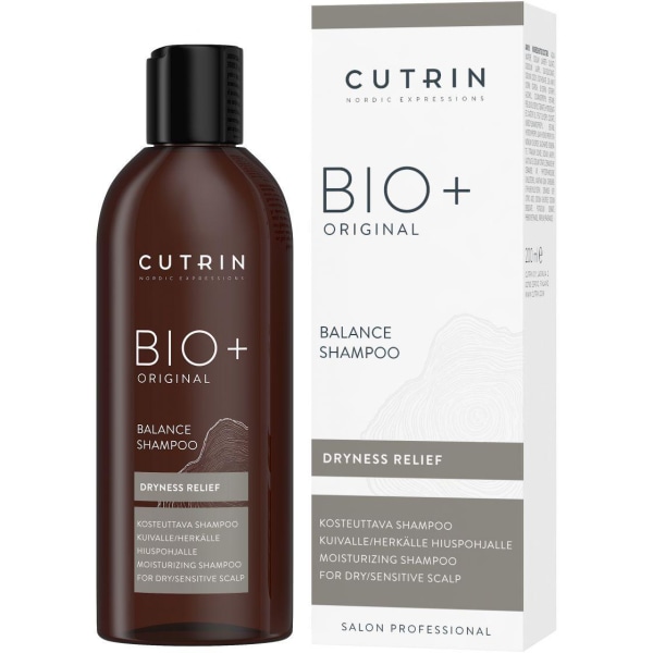 Cutrin BIO+ - Balance Shampoo Dryness Relief 200ml Transparent