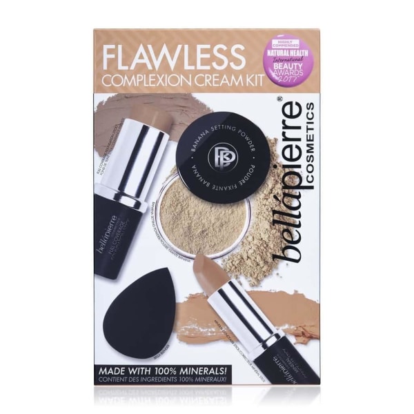 Bellapierre Flawless Complexion Cream Kit Dark Transparent