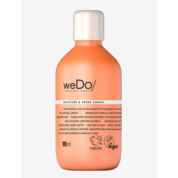 weDo Moisture & Shine Shampoo 100ml Transparent