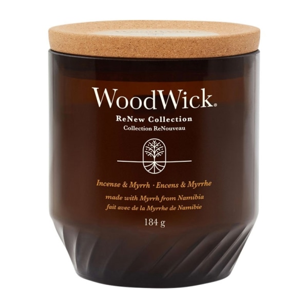 Woodwick Renew Large Candle Incense & Myrrh