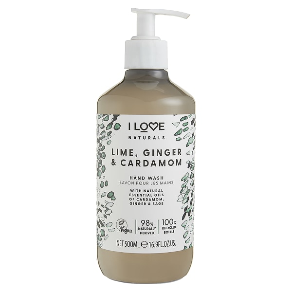 I Love Naturals Lime, Ginger & Cardamom Hand Wash 500ml