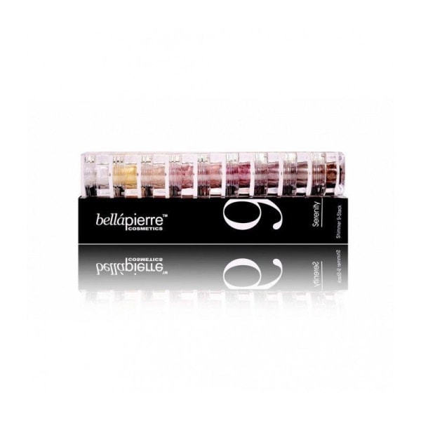 Bellapierre 9-Stack Shimmer Serenity 15.75g Transparent