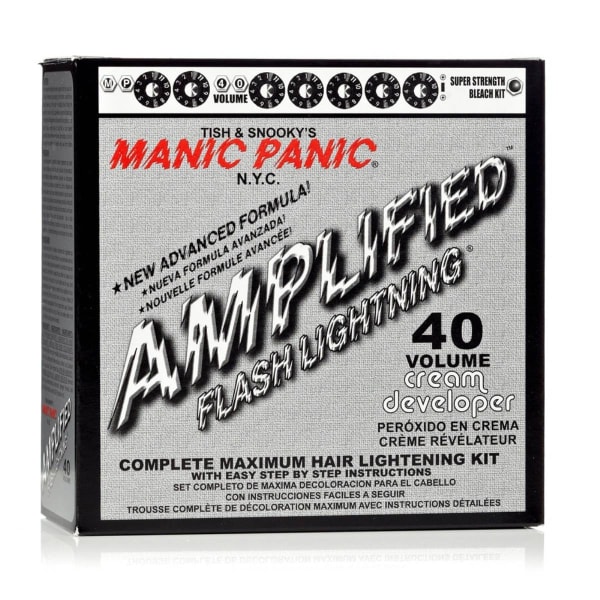 Manic Panic Flash Lighting Amplified 40 Volume Complete Bleach K