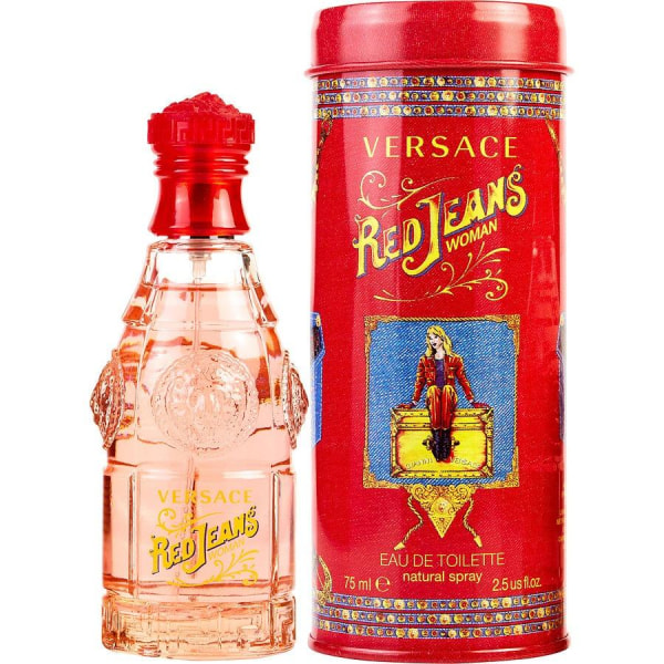 Versace Red Jeans Edt 75ml Transparent