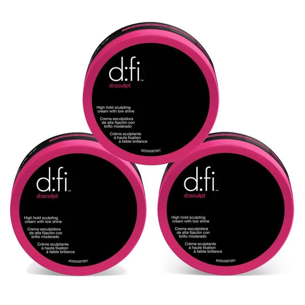 3-Pack d:fi D:sculpt Sculpting Cream 150g Transparent