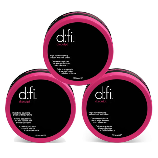 3-Pack d:sculpt Sculpting Cream 150g Transparent