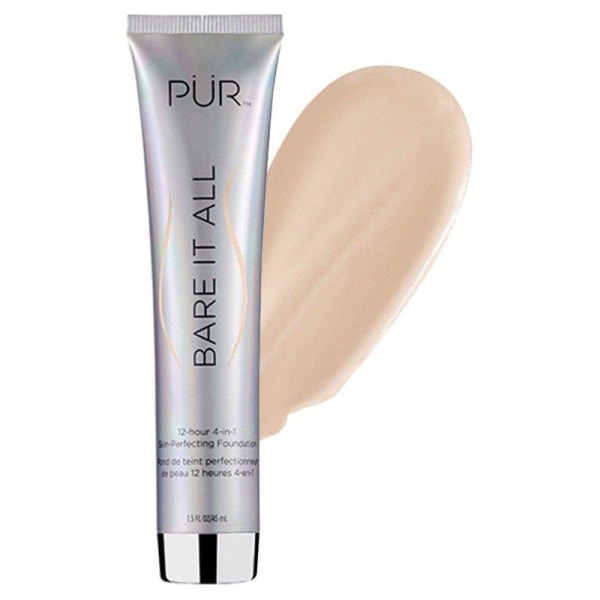 PÜR Bare it all 4-in-1 Foundation Porcelain 45 ml Transparent