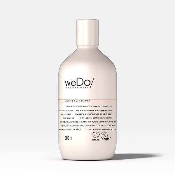 weDo Light & Soft Shampoo 300ml Transparent