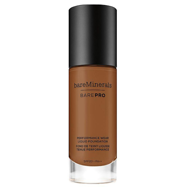 bareMinerals BAREPRO Performance Wear Liquid Foundation SPF 20 Espresso 27 Transparent