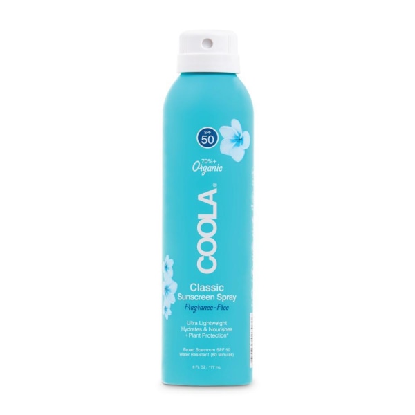 COOLA Classic Body Organic Sunscreen Spray SPF 50 Duftfri