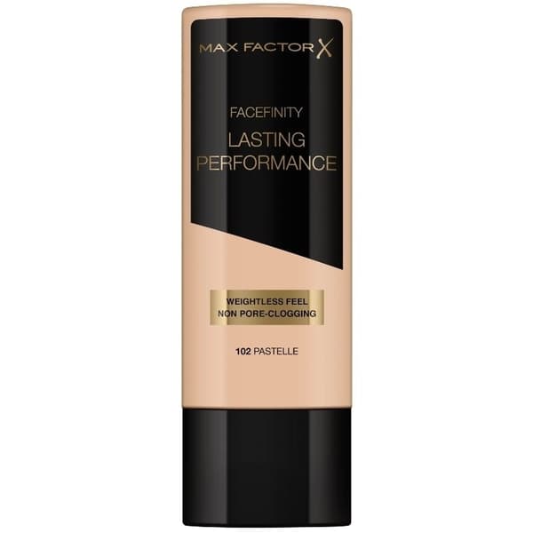 Max Factor Lasting Performance Foundation 102 Pastelle 35ml Transparent