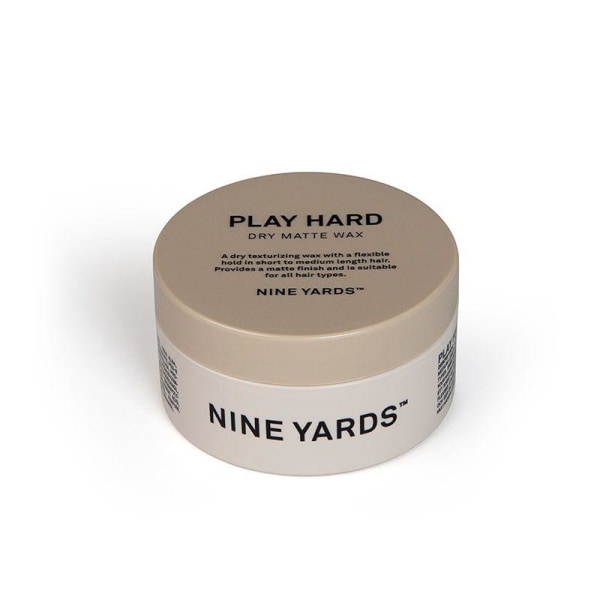 Nine Yards Play Hard Dry Matte Paste 100ml Transparent