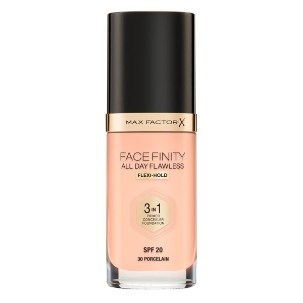 Max Factor All Day Flawless 3-In-1 Foundation 30 Porcelain