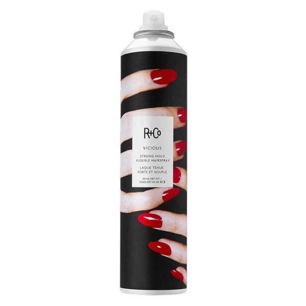 R+Co Vicious Strong Hold Flex Spray 310ml Transparent