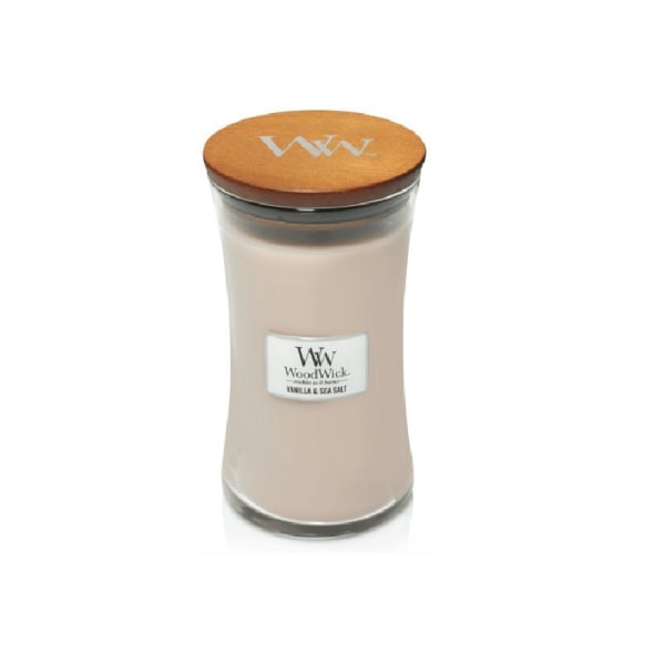 WoodWick Medium Vanilje & Havsalt Transparent