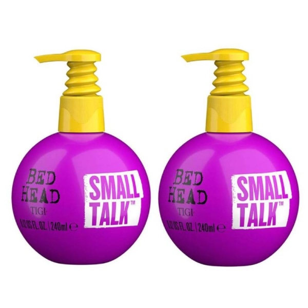 2-Pack TIGI Bed Head Small Talk Hair Thickening Cream 240ml Transparent