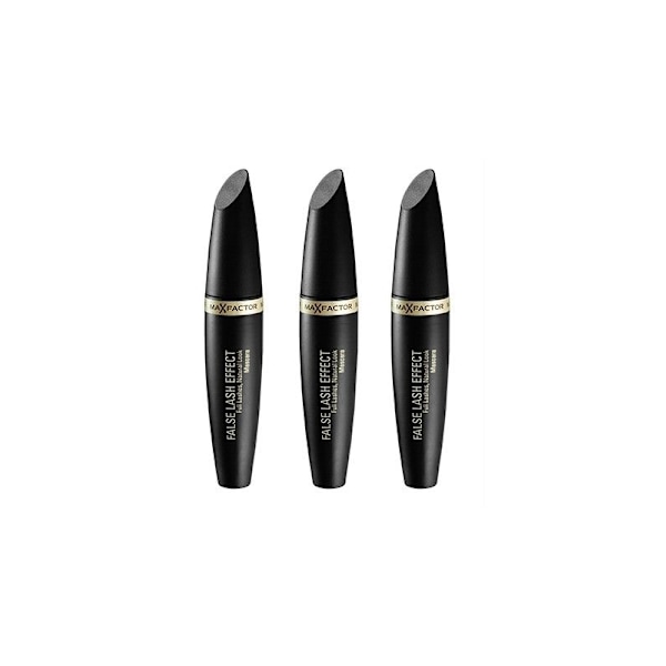 3-pack Max Factor False Lash Effect Mascara Black 13,1ml Transparent