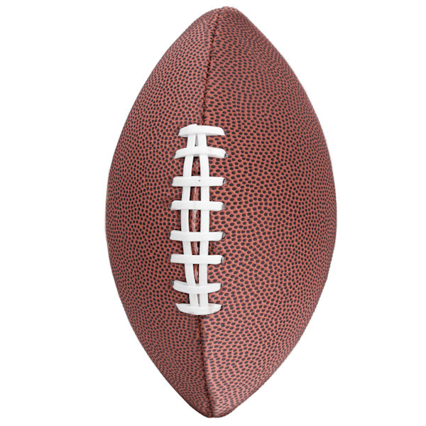 Size 3 Children Kid Rugby American Football Ball Playing Training Sport Supply Brown