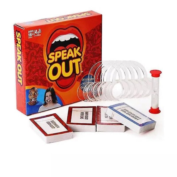 Ny Speak Out Engelsk version Tandsocket Mouth Gag Prank Funny False Teeth Set ES2358 Klassiker i julklapp