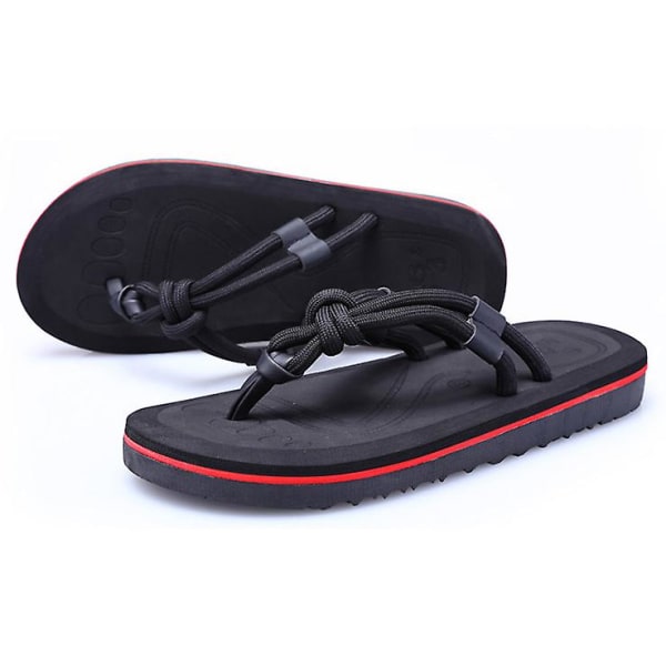 Summer Outer Tofflor Flip-flops, svart, 45-
