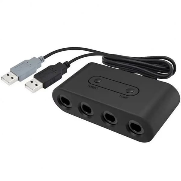 GameCube Handkontroll Adapter till USB Kompatibel med Switch / PC / Wii U 168
