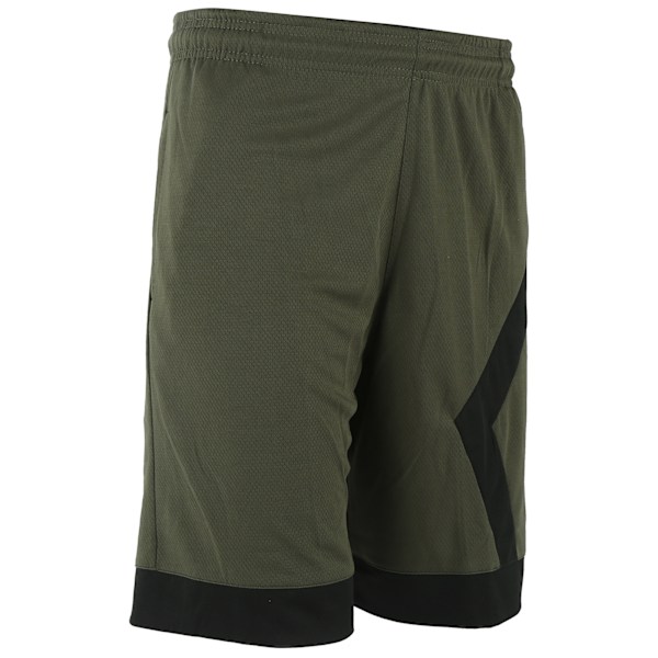 Man Sports Shorts Sommer Hurtigttørkende Trenings Shorts for Basketball/Løping Grønn XXL