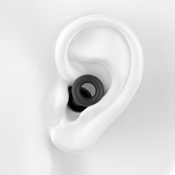 INF Brusreducerande öronproppar för bättre sömn 3 storlekar Senaste produkterna Svart