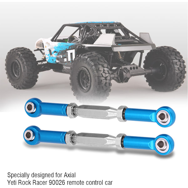 Alumiiniseosohjausvarret Axial Rock Racer 90026 RC-autolle (Sininen)