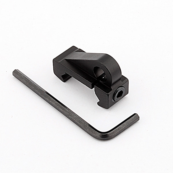 Tactics Aluminium Gevär Sling Krok Mount Swivel Fäst på Picatinny Rail 20mm