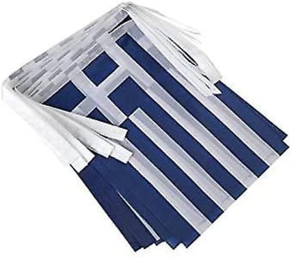 Greske flagg Små greske flagg Mini flaggvimpel bannere dekorasjoner - Hellas -