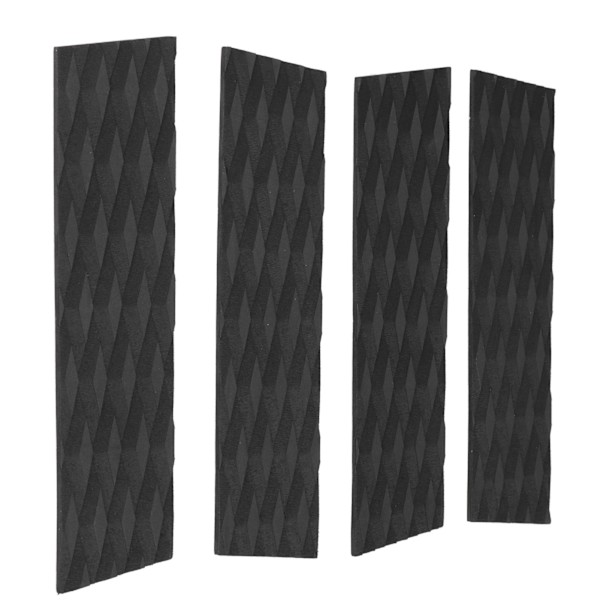 4 stk. EVA Surfboard Deck Traction Pads Skridsikre Surf Deck Grips Måtten til vandsport