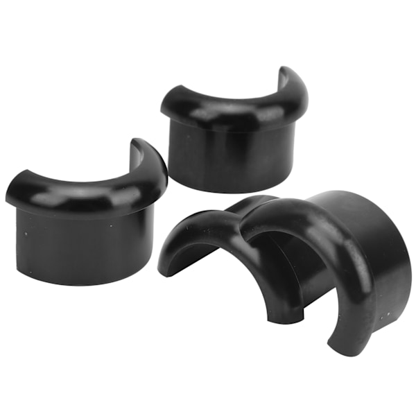 25,4 mm til 31,8 mm Cykelstyr Shim Spacer Stam Reducer Adapter Landevejscykel Tilbehør Sort