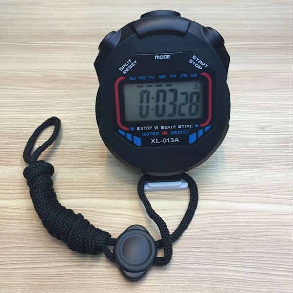 XL-013 Multifunktionel Elektronisk Sports Stopur Timer Vandafvisende Stor Håndholdt Timer Stopur til Sport Fitness og Dommere