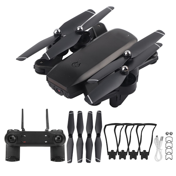 Remote Control 4K Camera Drone Altitude Hold Foldable RC Quadcopter with LED Light