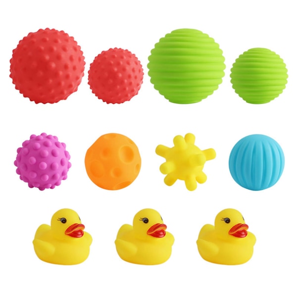 Texturerad Multi Ball Set Leksak för sensorisk utforskning och engagemang för åldrar 6 månader och uppåt Gillade