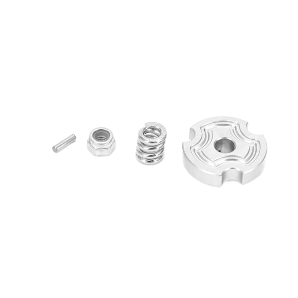 RC Slipper Clutch i aluminium RC Slipper Clutch Erstatning for Traxxas 1/16 RC Bil Sølv