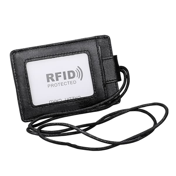 RFID kortholder med nakkestropp og ID-brikke