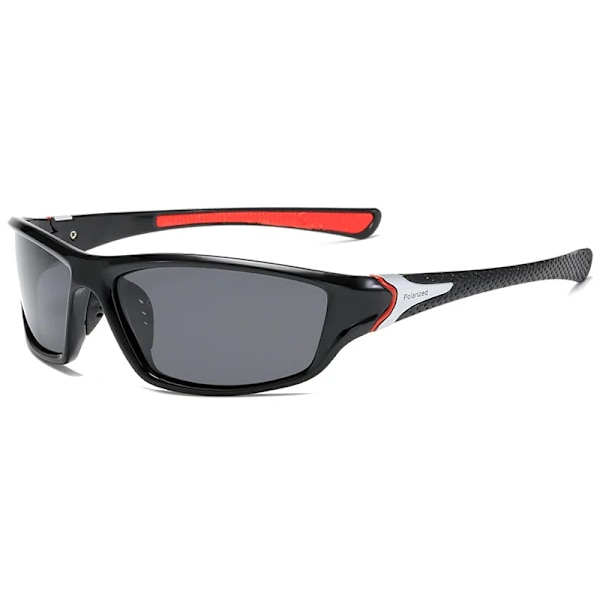 Fotokromiske Cykelbriller Herre Solbriller Damer Landevejscykel Briller Polariserede til cykel Sportsbriller Cykelbriller Mtb RED LEG GREY LEN