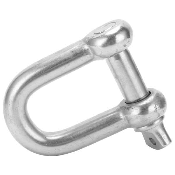 M22 Skruvstift Ankarbygel 304 Rostfritt stål Heavy Duty DShape Shackle för kedjor Liftning av vajer