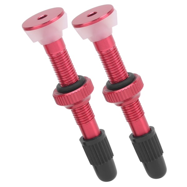 1Par Mountainbike Tubeless Air Valve Stamlegering Presta Valve Extender Tillbehör