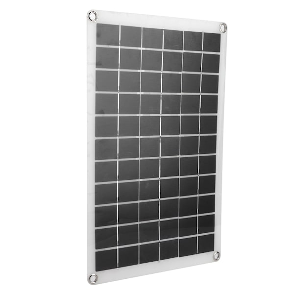 Bærbar solcellepanel 100W monokrystallinsk 12/24V USB-udgang til bilslæp Yacht