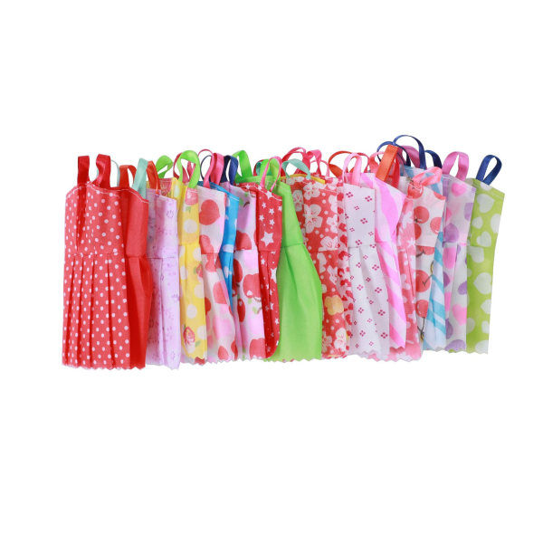 55 stycken 30cm/11 tums barbiekläder och -skor dress up accessoar