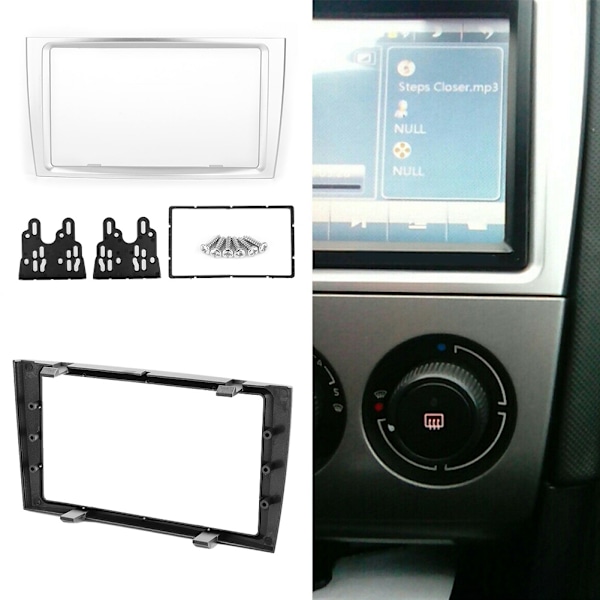 7 tums 2Din Car DVD Radio Fascia ram GPS-spelare fäste Passar för Peugeot 308 / 408