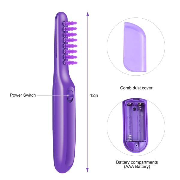 Elektrisk detanglerborste Automatisk hårborste