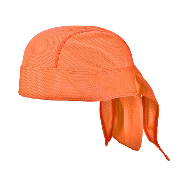 SnabbTorkande Cykelmössa Svettbeständig Bike Scarf Sommar Ridning Huvudduk Solhatt (Ljus Orange)