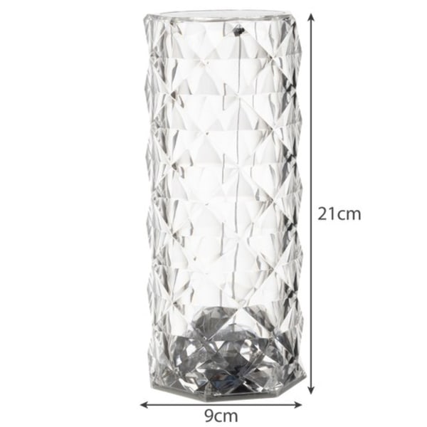 Bordlampe Krystal - RGB Multicolor multifärg