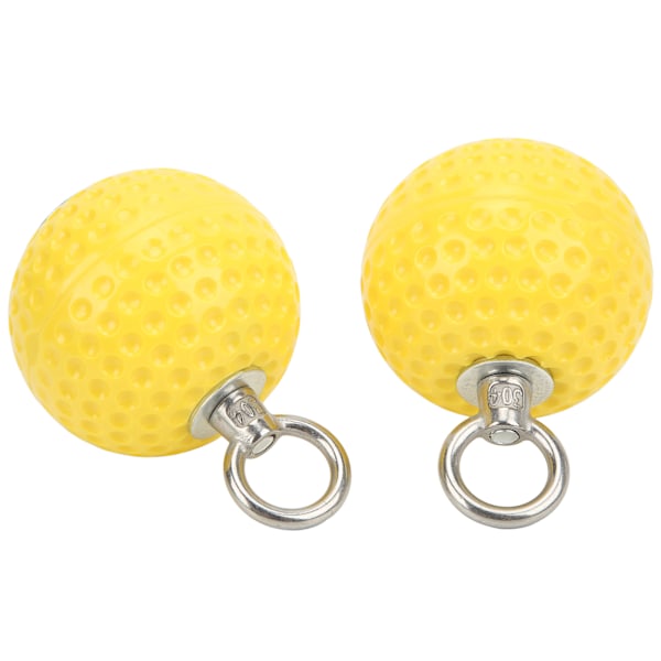 1 par/set Klättring Pull Up Kraftfulla bollgrepp Anti-slip Pull Up Ball Hold Grips för Fitness72mm