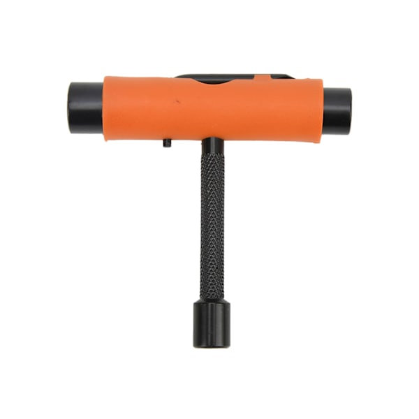 Skateboardnøkkel 3 hull T-formet L-formet glideplate Vedlikeholdsnøkkel for skateboard Orange