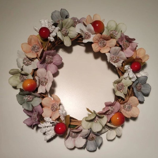 200 stk. 2,5 cm bryllupssilke lille blomst gør-det-selv-material håndlavede imitationer af blomsterkjole dekoration blomsterknop kreativ