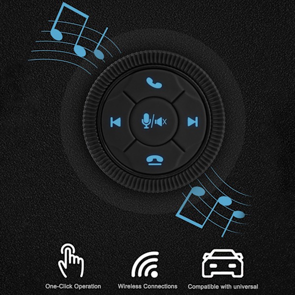Universal Multifunktionelt Ratstyre-Knap Modificering Trådløs Ratstyre-Kontrolknap